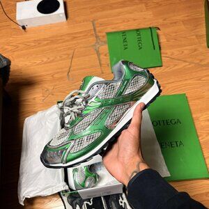 Green bottega veneta orbit sneaker